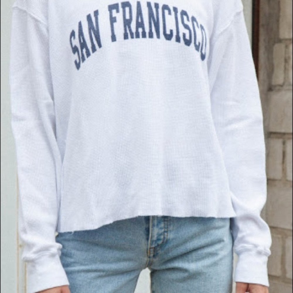 New! Brandy Melville San Francisco Long sleeve tee
